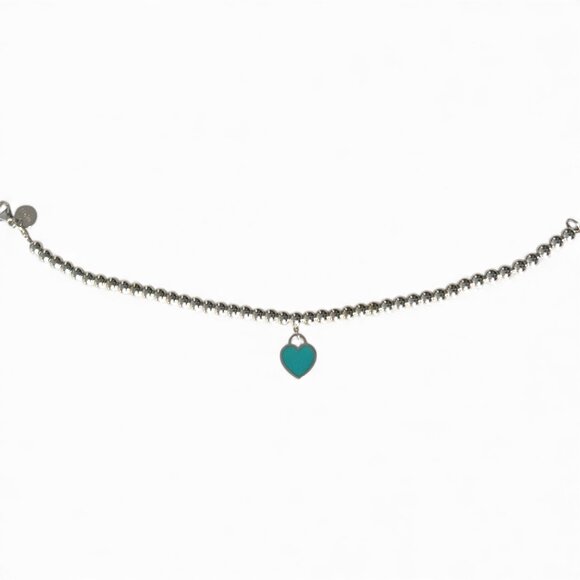 NWT Auth TIFFANY & CO.Heart Tag Bead Bracelet  Never worn  Box and bags included - Picture 12 of 12